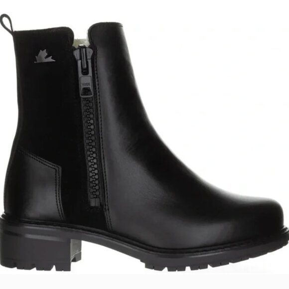 Pajar Shoes - $500 Pajar 'Faye' Heritage Shearling Lined Leather Winter Boots SIze 39 U.S. 8